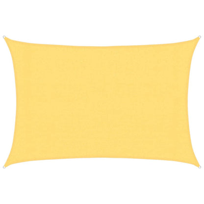 Sunshade Sail 160 g/m² Beige 3x4.5 m HDPE