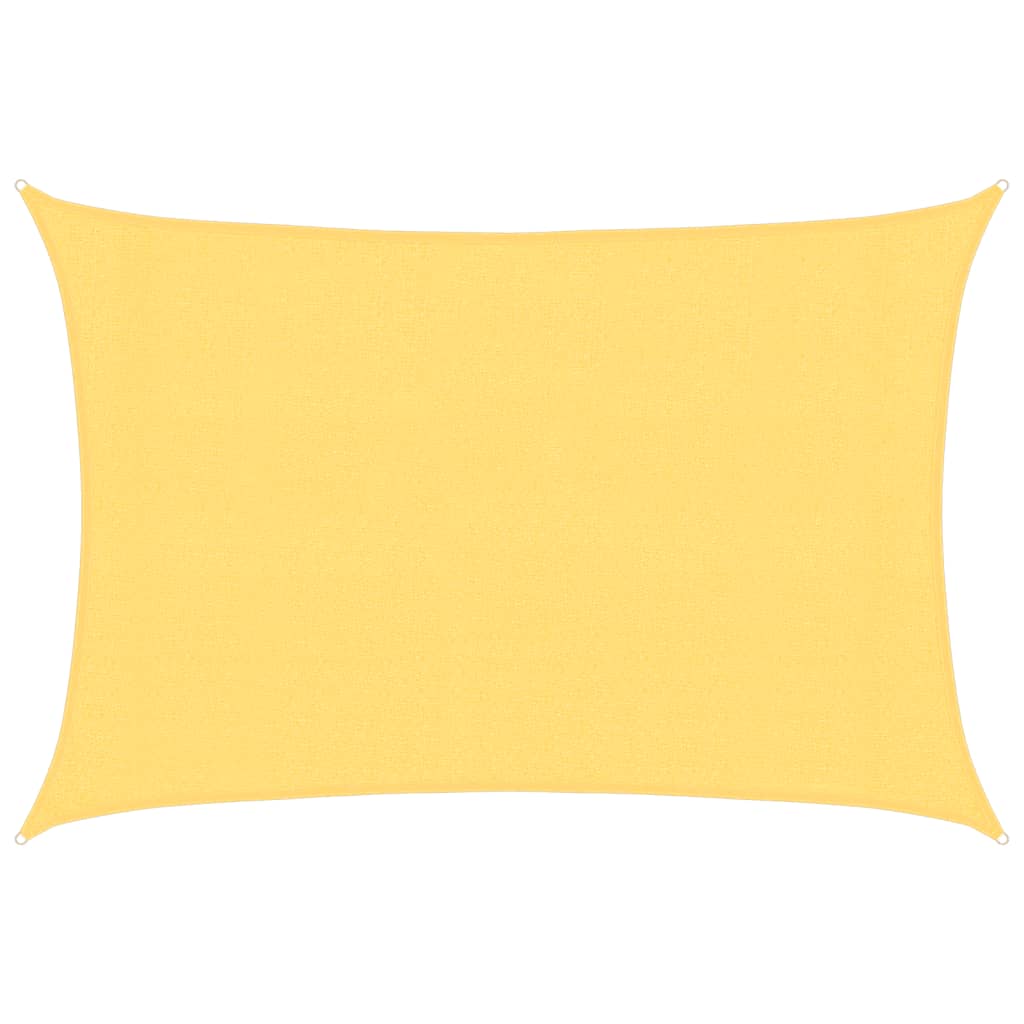 Sunshade Sail 160 g/m² Beige 3x5 m HDPE
