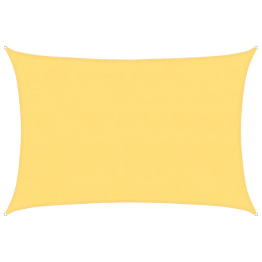 Sunshade Sail 160 g/m² Beige 4x5 m HDPE