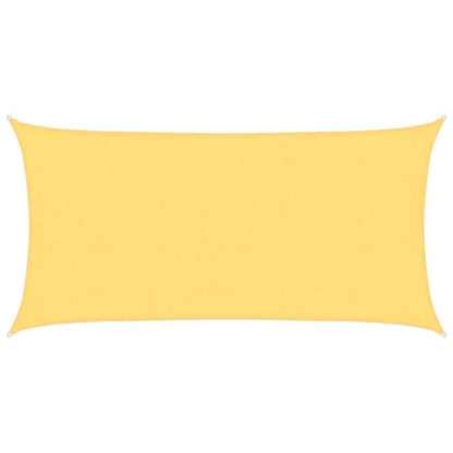Sunshade Sail 160 g/m² Beige 4x7 m HDPE