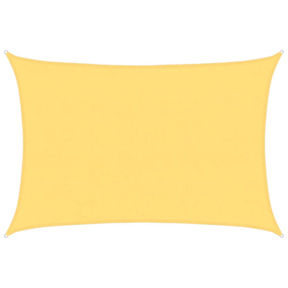 Sunshade Sail 160 g/m² Beige 5x7 m HDPE