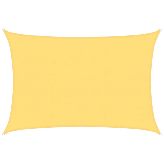 Sunshade Sail 160 g/m² Beige 5x7 m HDPE
