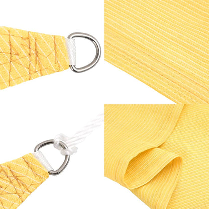 Sunshade Sail 160 g/m² Beige 5x7 m HDPE