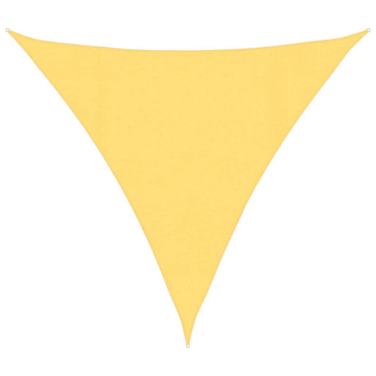Sunshade Sail 160 g/m² Beige 4x4x4 m HDPE