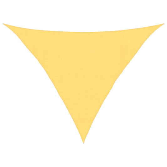 Sunshade Sail 160 g/m² Beige 4x4x5.8 m HDPE