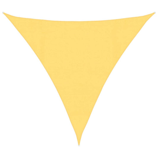 Sunshade Sail 160 g/m² Beige 4.5x4.5x4.5 m HDPE