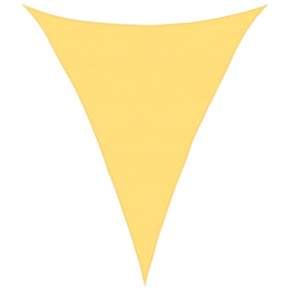 Sunshade Sail 160 g/m² Beige 5x6x6 m HDPE