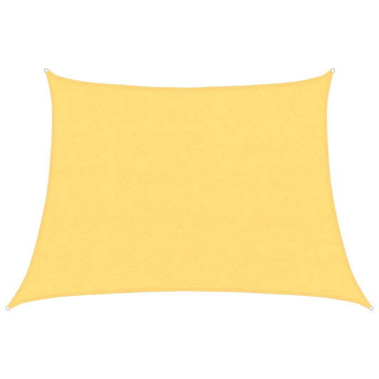 Sunshade Sail 160 g/m² Beige 4/5x3 m HDPE