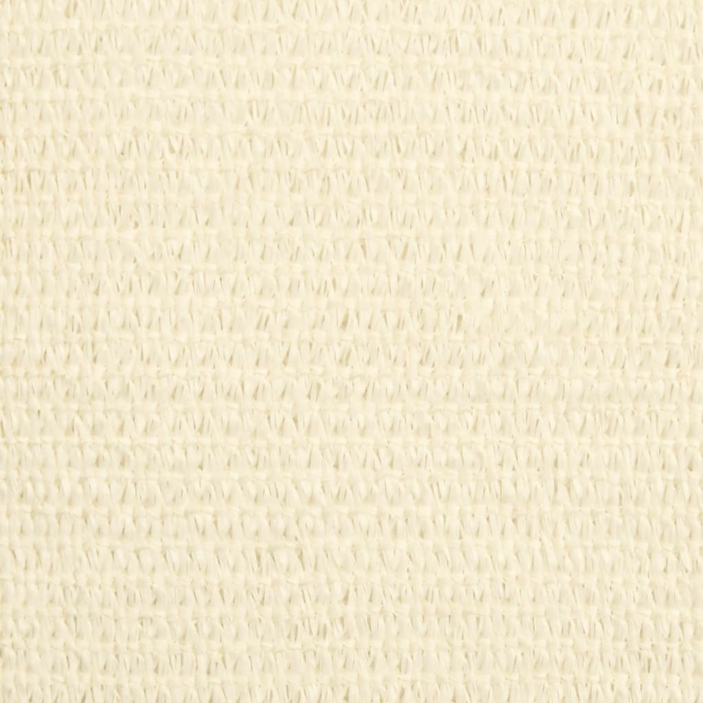 Sunshade Sail 160 g/m² Cream 2.5x2.5 m HDPE