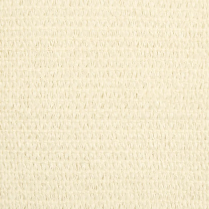 Sunshade Sail 160 g/m² Cream 4x4x5.8 m HDPE