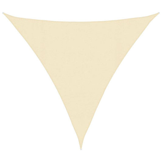 Sunshade Sail 160 g/m² Cream 4.5x4.5x4.5 m HDPE
