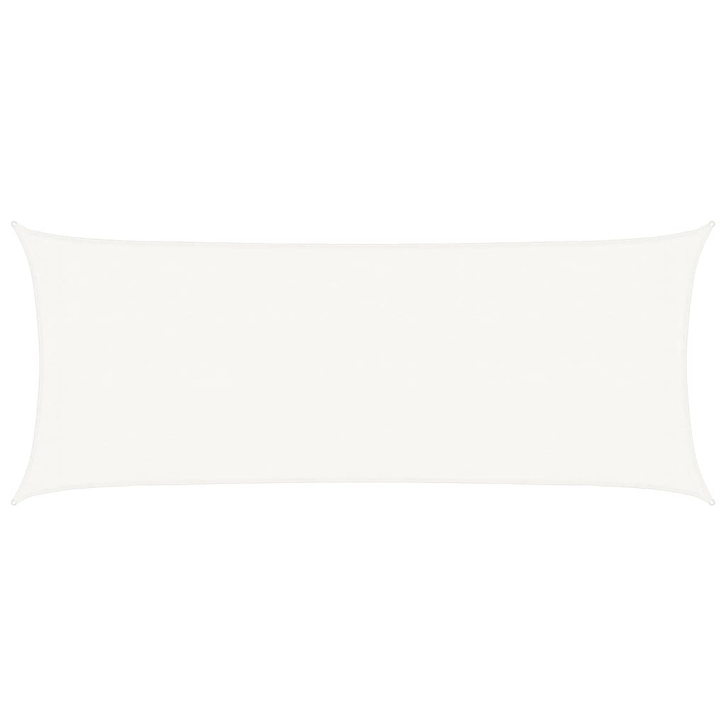 Sunshade Sail 160 g/m² White 2x4.5 m HDPE