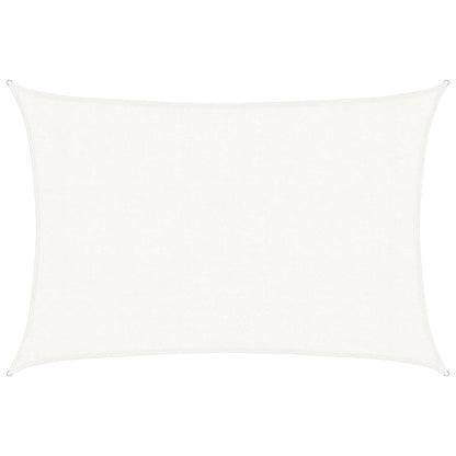 Sunshade Sail 160 g/m² White 3x4 m HDPE