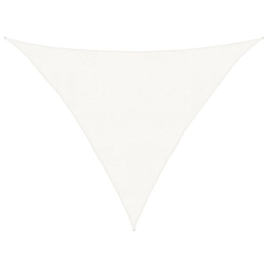 Sunshade Sail 160 g/m² White 4x4x5.8 m HDPE
