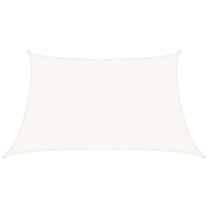 Sunshade Sail 160 g/m² White 3/4x2 m HDPE