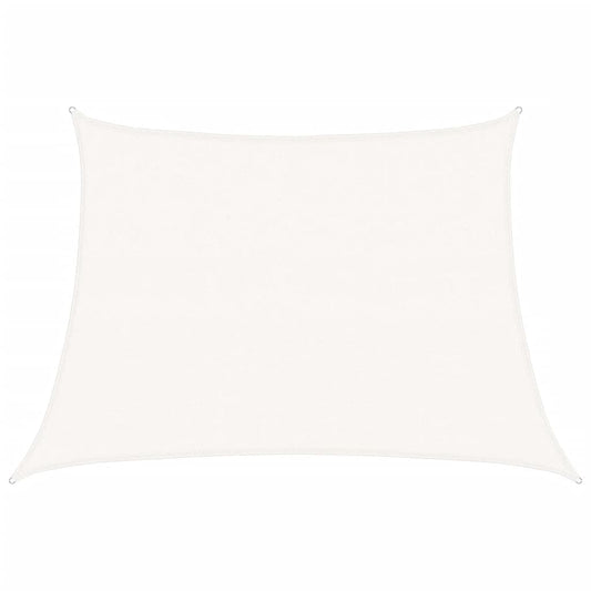 Sunshade Sail 160 g/m² White 4/5x3 m HDPE
