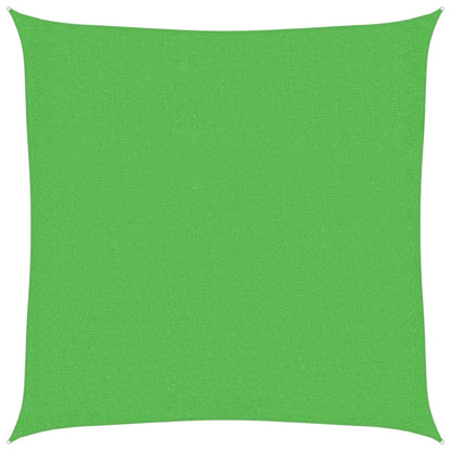Sunshade Sail 160 g/m² Light Green 2.5x2.5 m HDPE