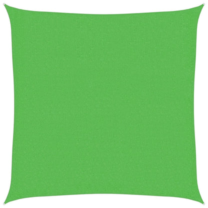 Sunshade Sail 160 g/m² Light Green 3x3 m HDPE