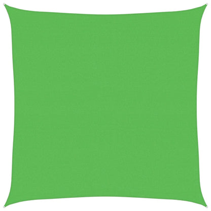 Sunshade Sail 160 g/m² Light Green 4.5x4.5 m HDPE