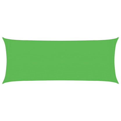 Sunshade Sail 160 g/m² Light Green 2x4.5 m HDPE
