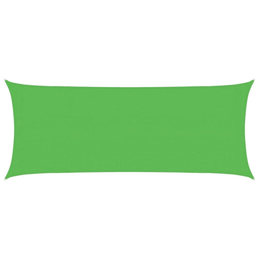 Sunshade Sail 160 g/m² Light Green 2x4.5 m HDPE
