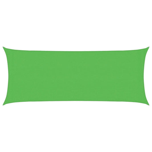 Sunshade Sail 160 g/m² Light Green 2x5 m HDPE
