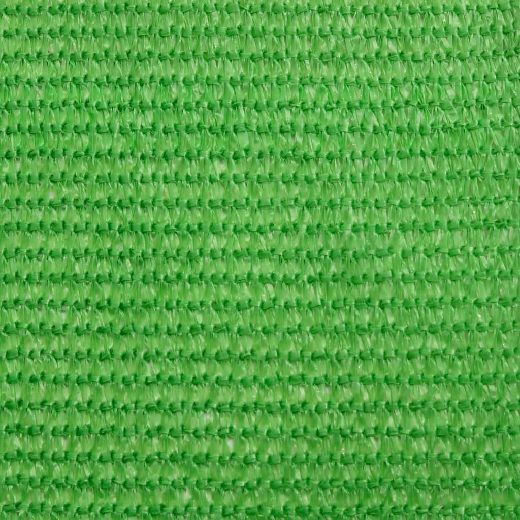 Sunshade Sail 160 g/m² Light Green 2.5x4 m HDPE