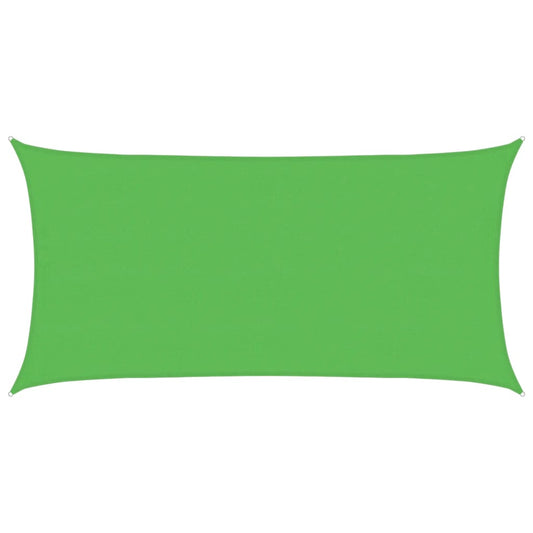 Sunshade Sail 160 g/m² Light Green 4x7 m HDPE