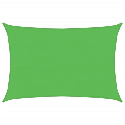 Sunshade Sail 160 g/m² Light Green 5x6 m HDPE