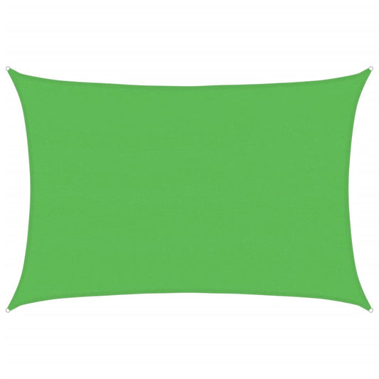 Sunshade Sail 160 g/m² Light Green 5x6 m HDPE