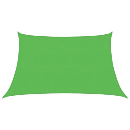 Sunshade Sail 160 g/m² Light Green 3/4x2 m HDPE