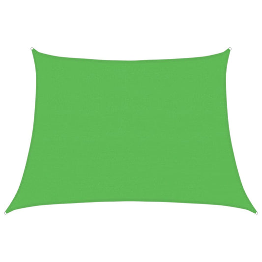 Sunshade Sail 160 g/m² Light Green 4/5x3 m HDPE