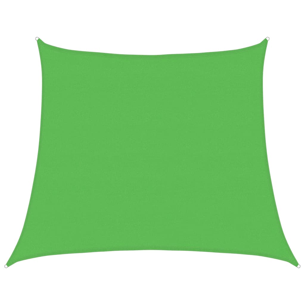 Sunshade Sail 160 g/m² Trapezium Light Green 4/5x4 m HDPE