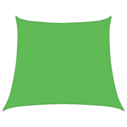 Sunshade Sail 160 g/m² Trapezium Light Green 4/5x4 m HDPE