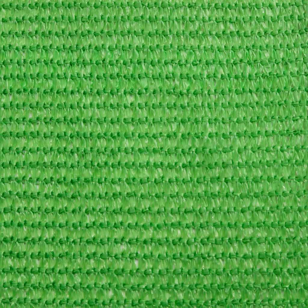 Sunshade Sail 160 g/m² Trapezium Light Green 4/5x4 m HDPE