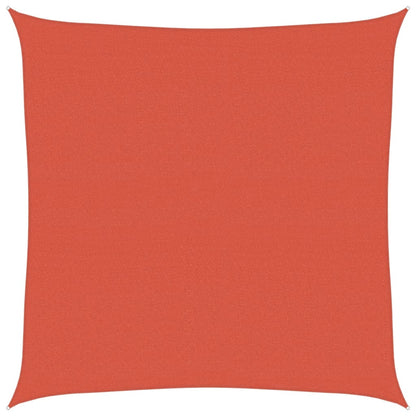 Sunshade Sail 160 g/m² Terracotta 6x6 m HDPE