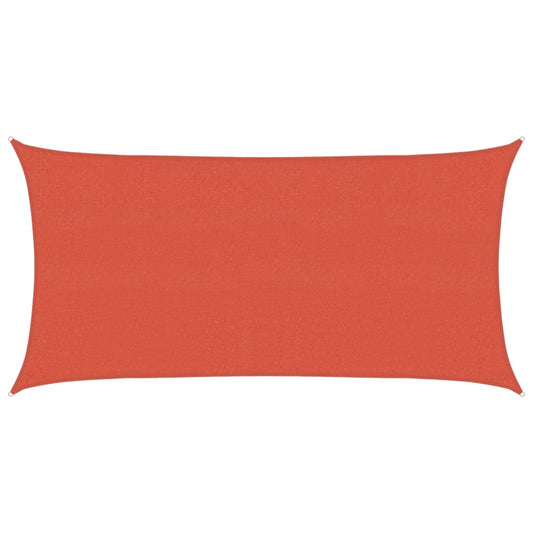 Sunshade Sail 160 g/m² Terracotta 2x3.5 m HDPE
