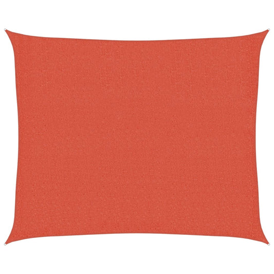 Sunshade Sail 160 g/m² Terracotta 2.5x3 m HDPE
