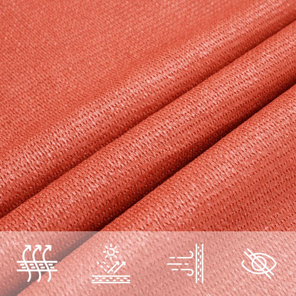 Sunshade Sail 160 g/m² Rectangular Terracotta 3.5x5 m HDPE