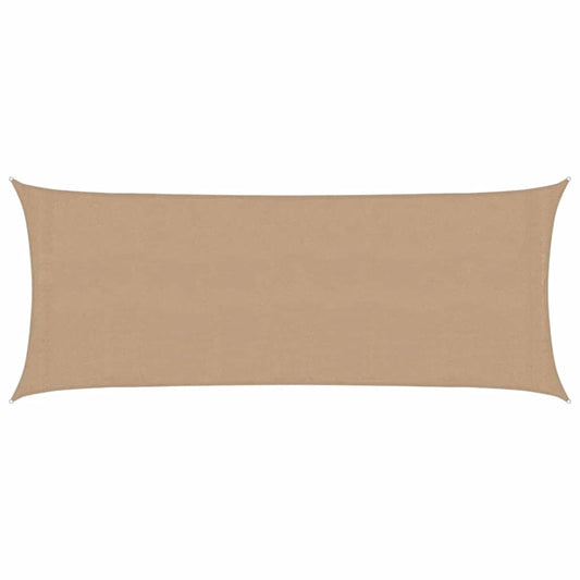 Sunshade Sail 160 g/m² Taupe 2x4.5 m HDPE