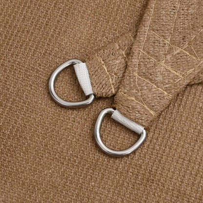 Sunshade Sail 160 g/m² Taupe 4.5x4.5x4.5 m HDPE