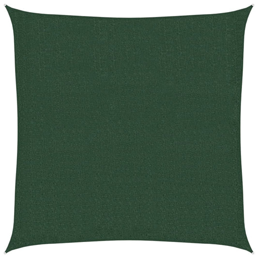 Sunshade Sail 160 g/m² Dark Green 2.5x2.5 m HDPE