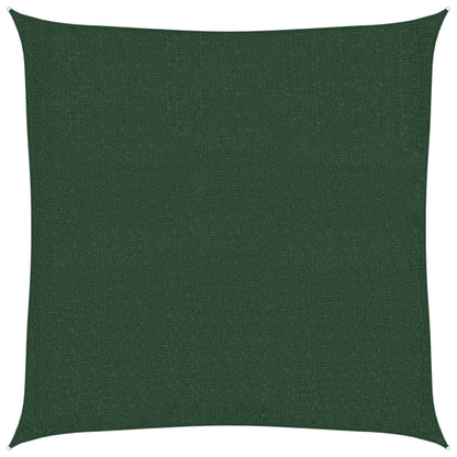 Sunshade Sail 160 g/m² Dark Green 3x3 m HDPE