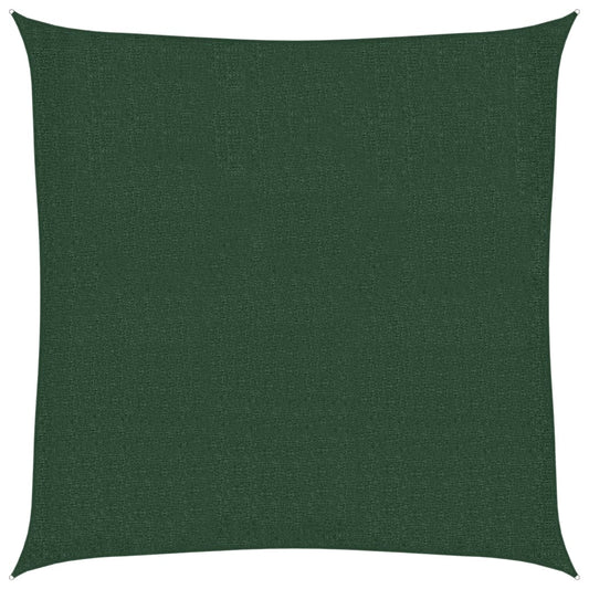 Sunshade Sail 160 g/m² Dark Green 3x3 m HDPE