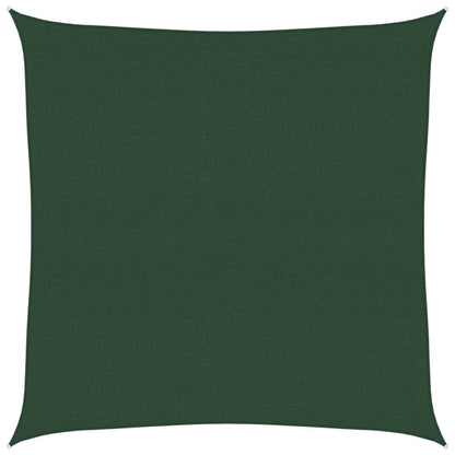 Sunshade Sail 160 g/m² Dark Green 4x4 m HDPE