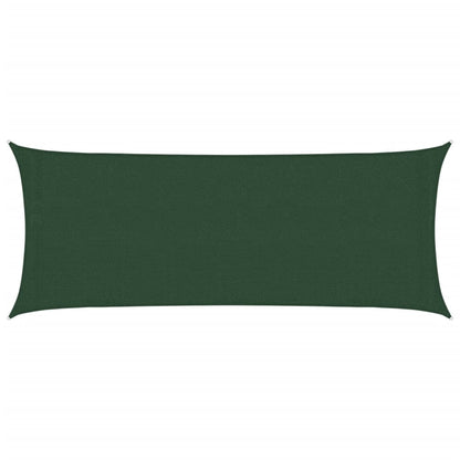 Sunshade Sail 160 g/m² Dark Green 2x4.5 m HDPE