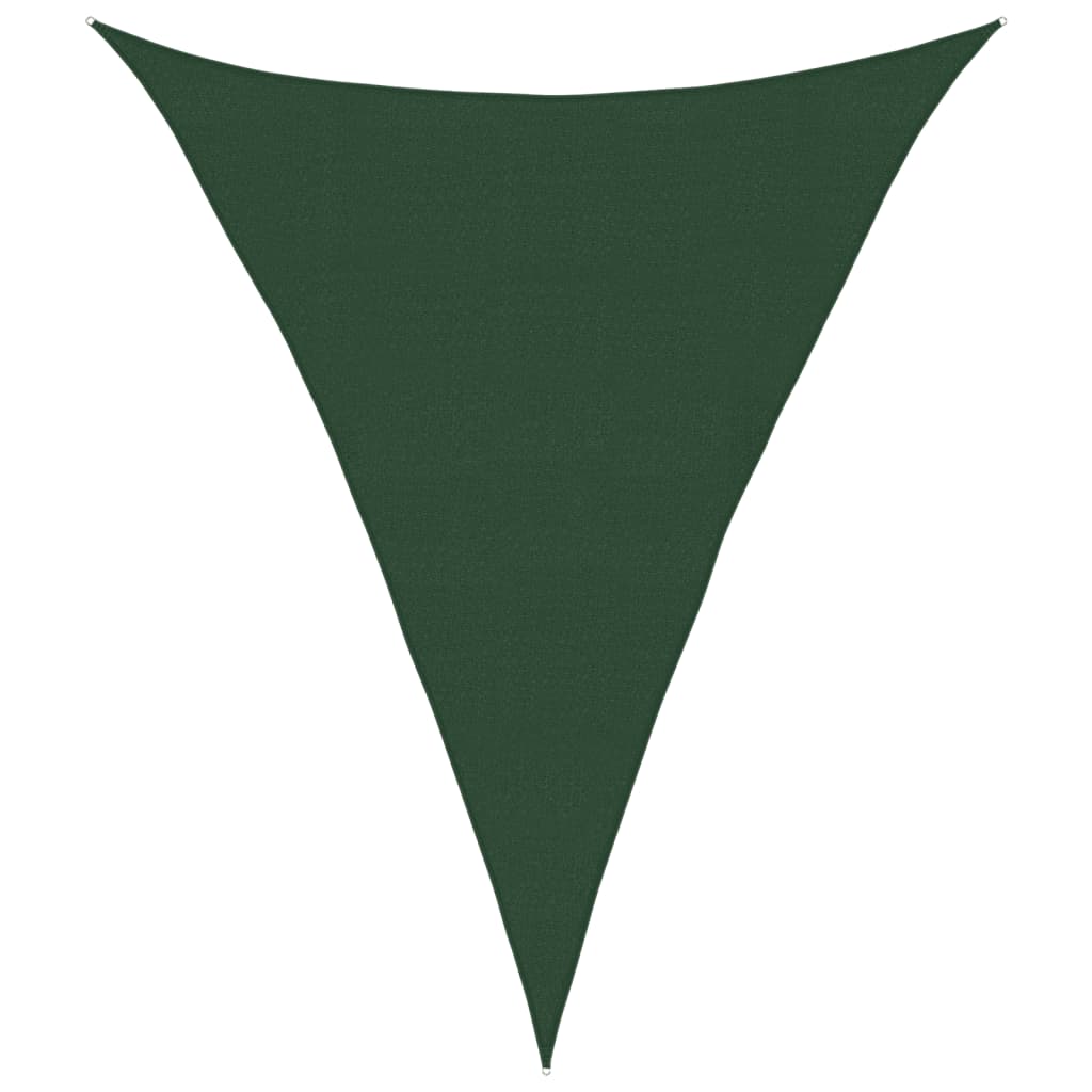 Sunshade Sail 160 g/m² Dark Green 4x5x5 m HDPE