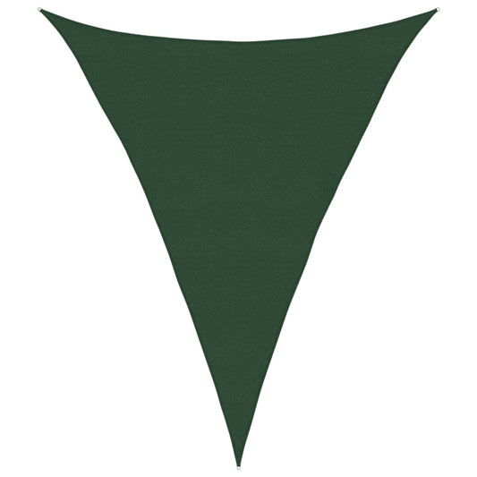 Sunshade Sail 160 g/m² Dark Green 4x5x5 m HDPE