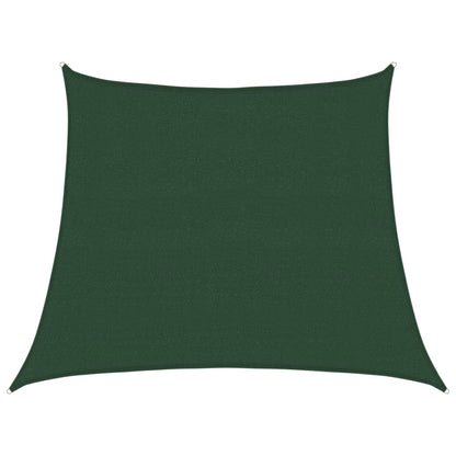 Sunshade Sail 160 g/m² Dark Green 3/4x3 m HDPE