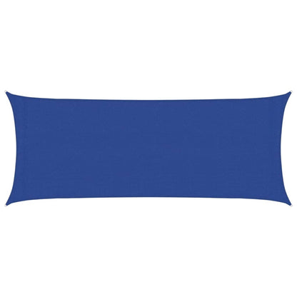 Sunshade Sail 160 g/m² Blue 2x4.5 m HDPE